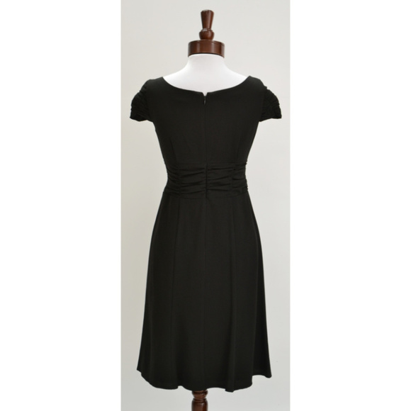 New Nanette Lepore Dress Ruched Holiday Size 10 - Picture 6 of 8